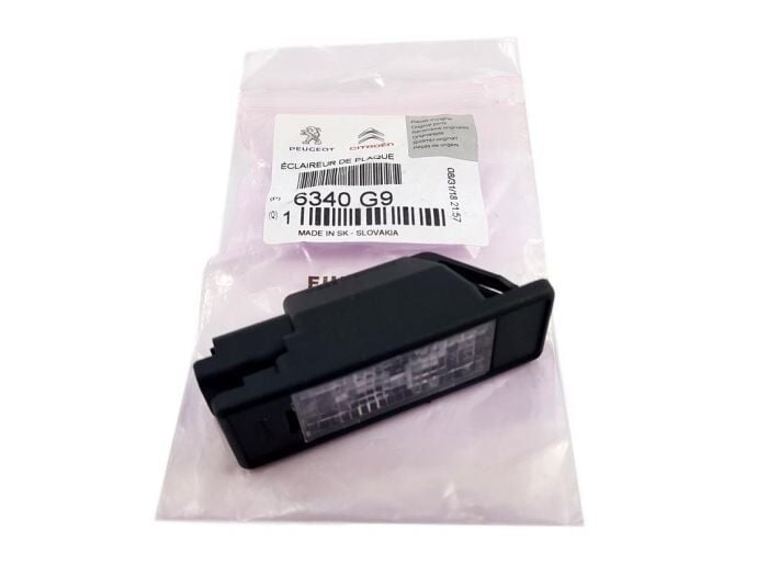 Citroen C2 2003-2009 Plaka Lambası Orijinal