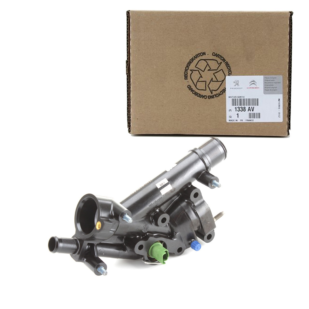 Peugeot 406 Termostat Kapak Gövdesi 2.0 Benzinli