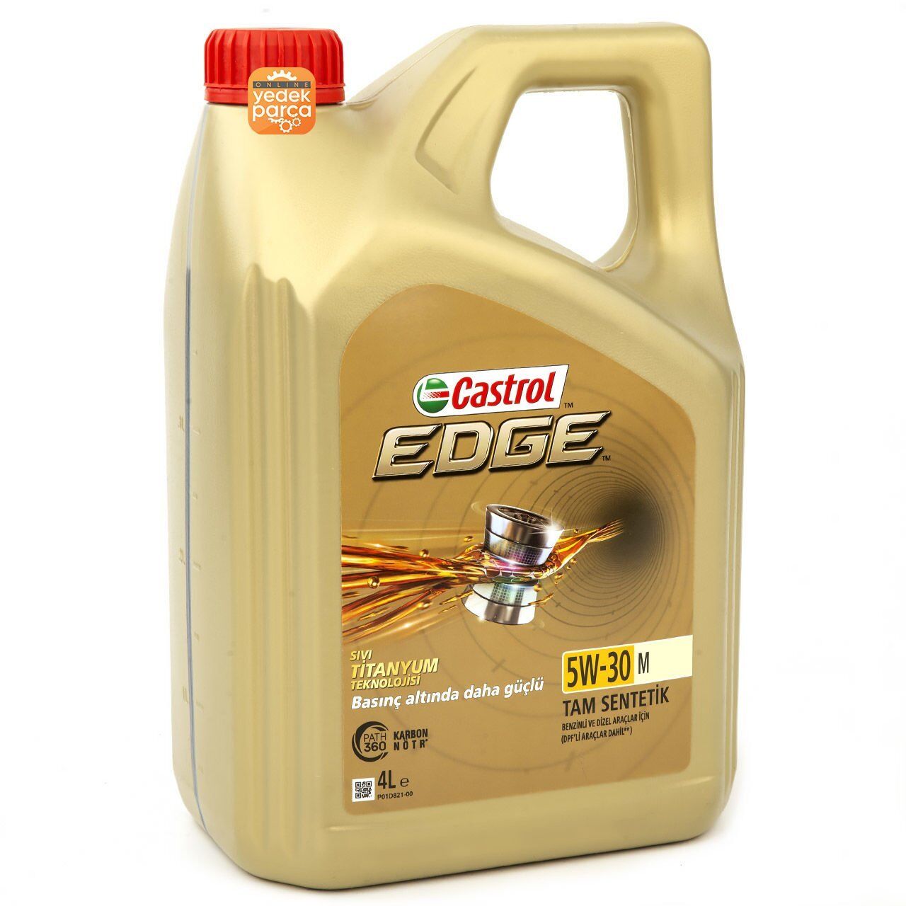 EDGE 5W-30 M Serisi 4 Litre (BMW-Mercedes BENZ Onaylı) Üretim Yılı - 2023