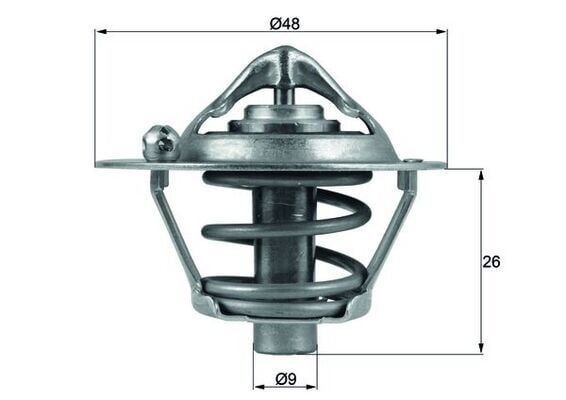 Termostat 82°C 96-Focus-Fiesta 02-Fusion 1.4-1.6 16V