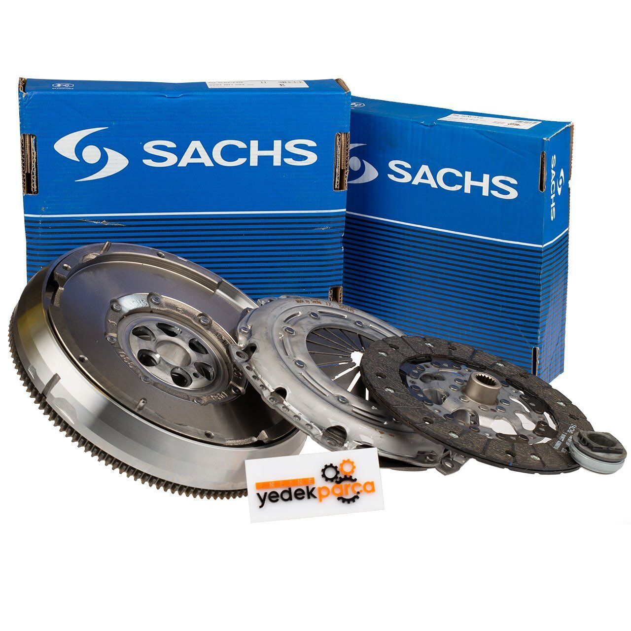 Peugeot 207 1.6 Hdi Euro4 Volant Baskı Balata Bilya Debriyaj Seti Sachs Marka Orijinal