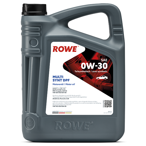 Hightec Multi Synt Dpf SAE 0W30 Motor Yağı 5 Litre