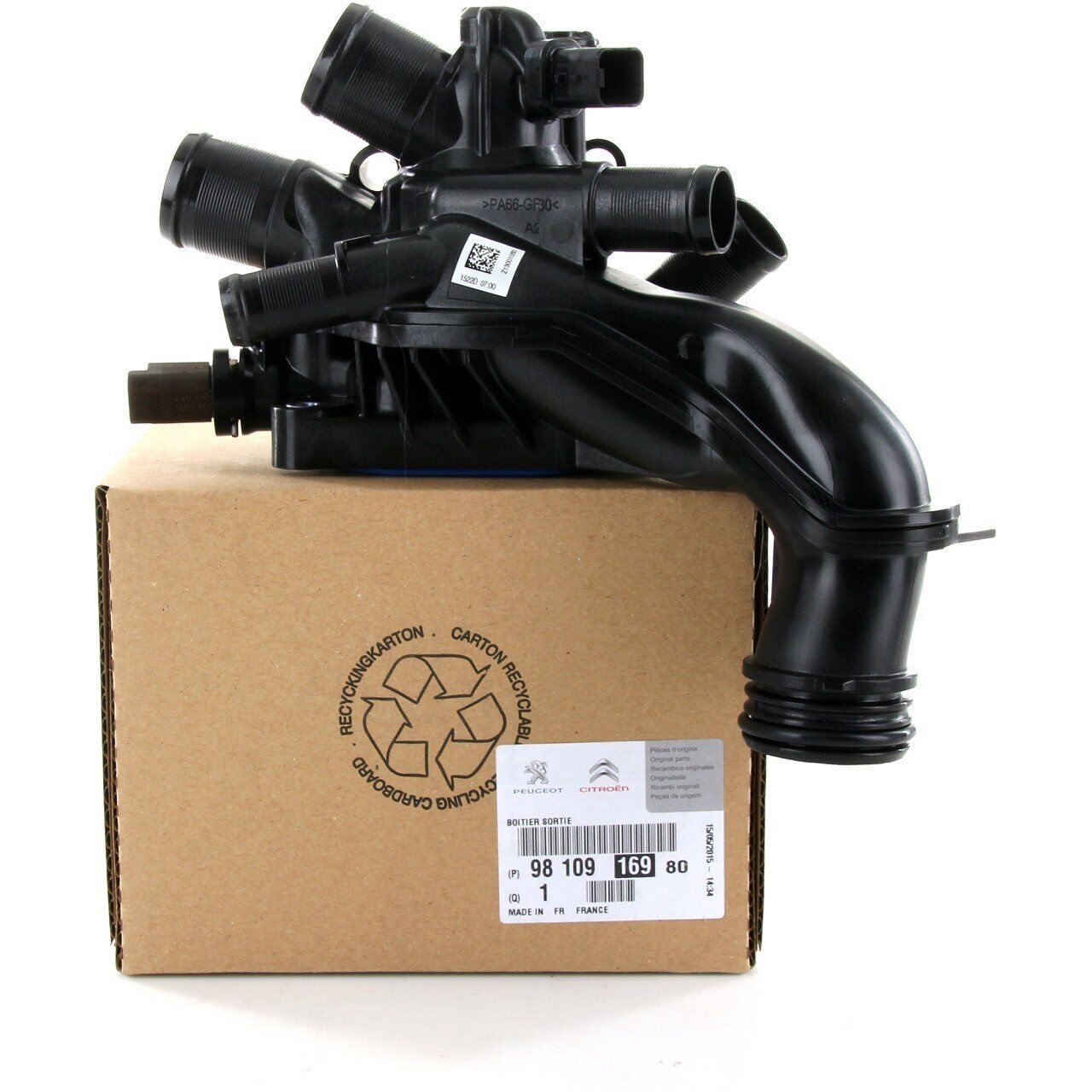 Peugeot 207 1.6 Thp Termostat Komple Orijinal