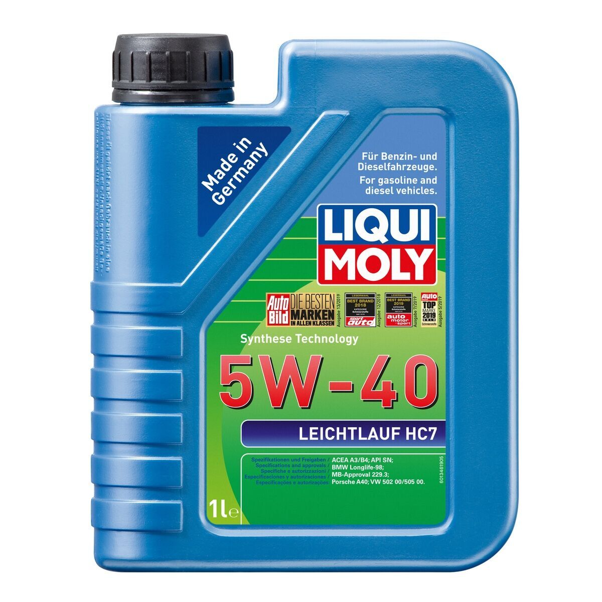 Leichtlauf HC7 5W-40 Motor Yağı 1 Litre (1346)