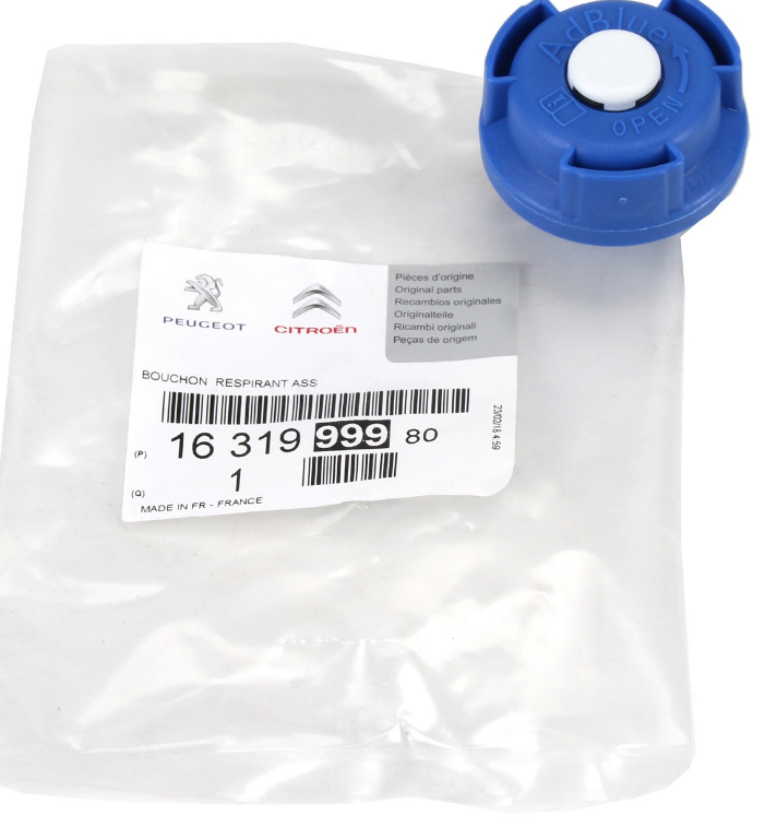 MOPAR PSA 1631999980 I Peugeot Expert Adblue Depo Dolum Kapağı