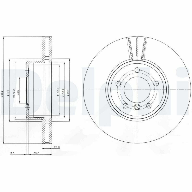 Disk On (Ad) 04-520İ-D-523İ-525İ-D-530İ-D (E60-E61) (Kutu Fıyat Tek) Kaplamalı