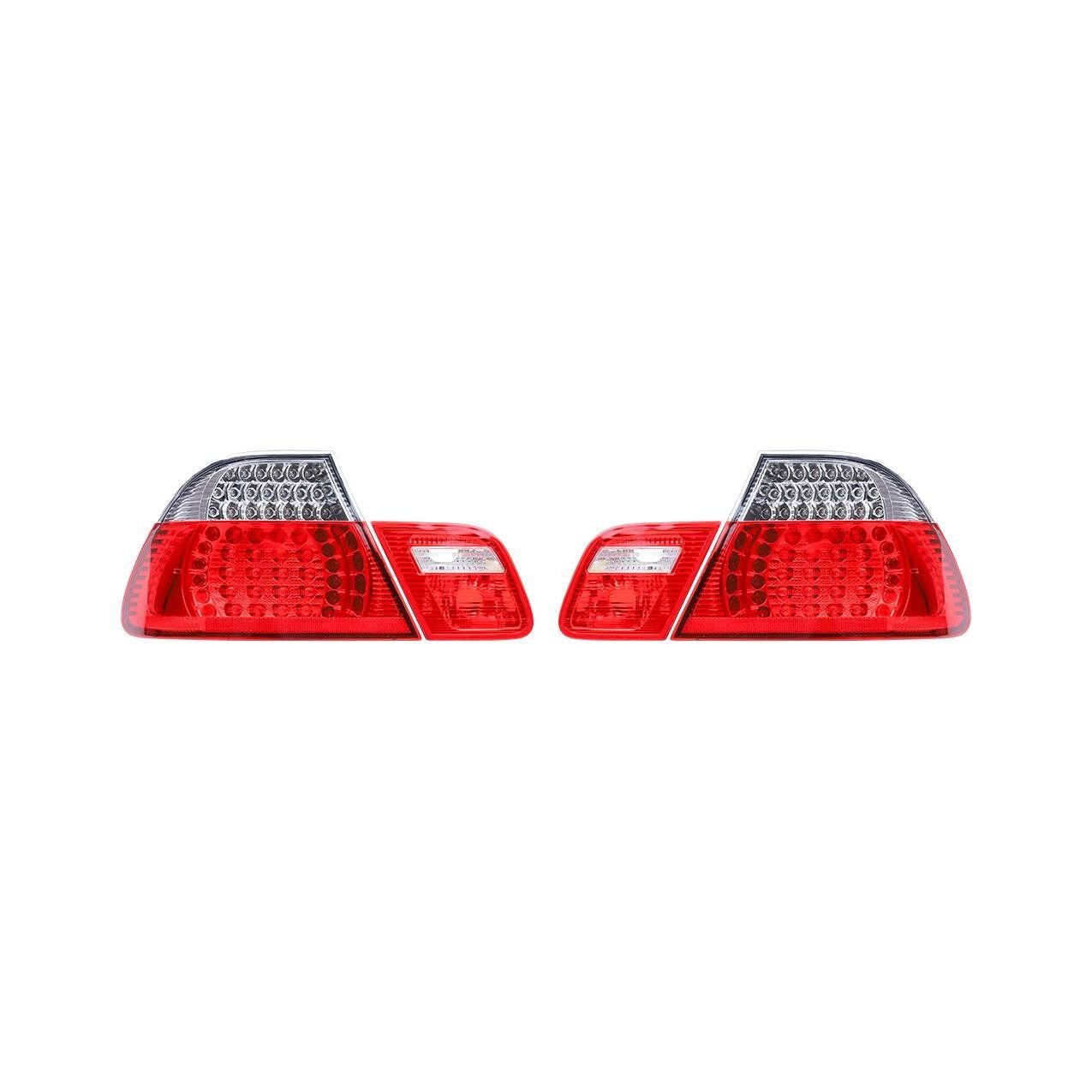 Bmw E46 Coupe Ledli Stop Takımı - Beyaz Sinyalli ( 1999-02 ) | Eagle Eyes
