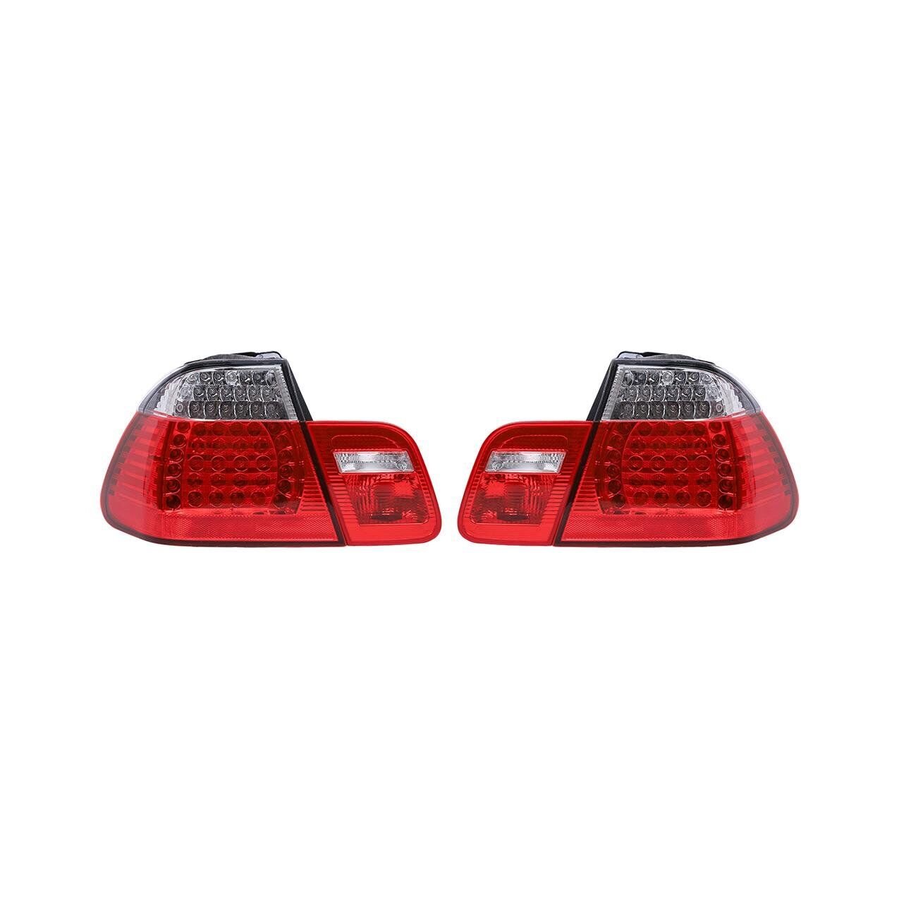 Bmw E46 Sedan Ledli Stop Takımı - Beyaz Sinyalli ( 2002-05 ) | Eagle Eyes