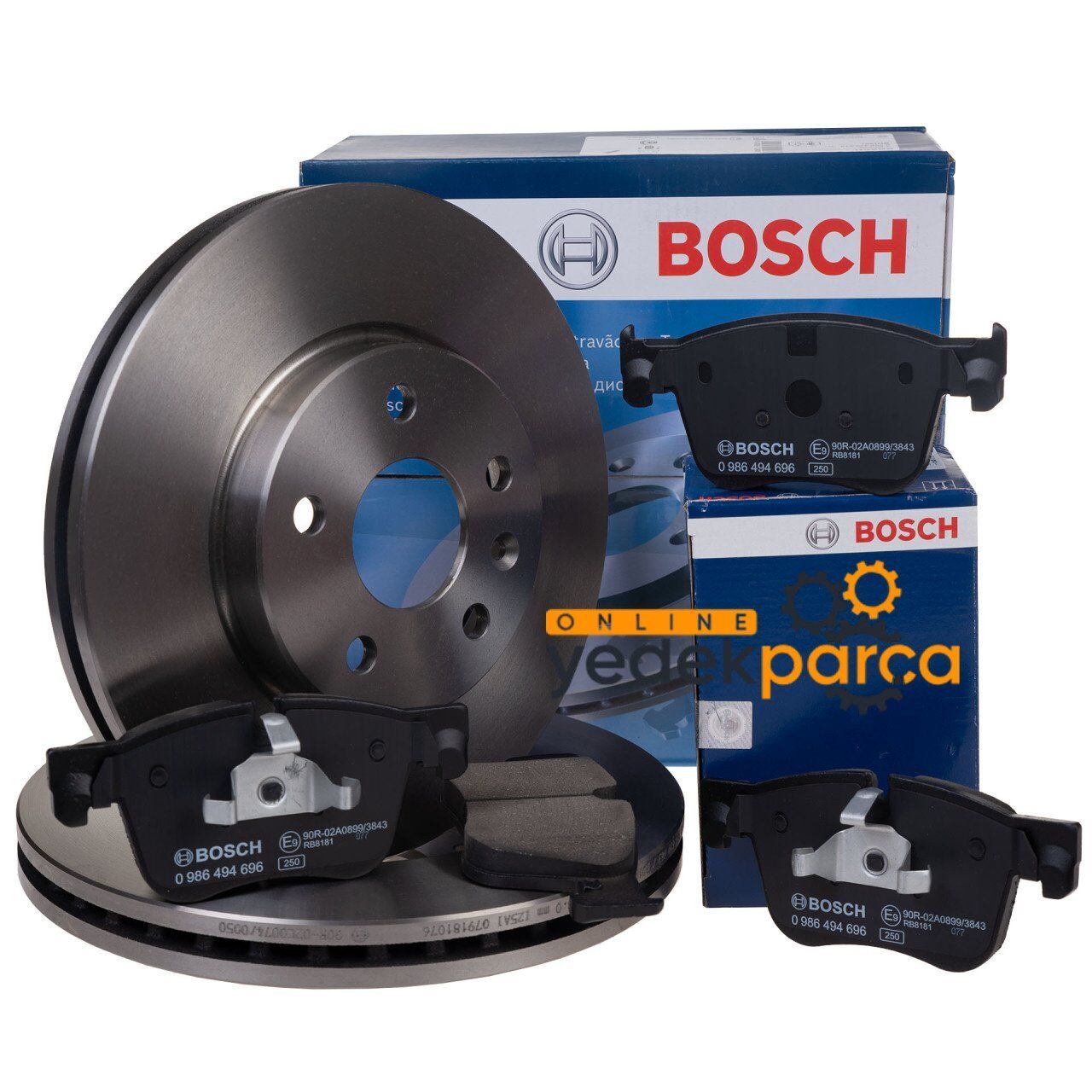 Peugeot 3008 Ön Fren Disk ve Balata Takımı Bosch Marka