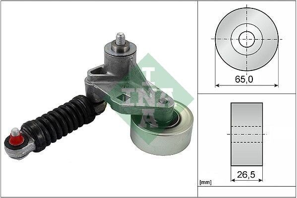 Alternatör Gergi Rulmanı Kütüklü 206 Tu3jp (1.4 8V) 1.6 00-Xsara II Tu Motor Xsara Picasso Tu5jp (1