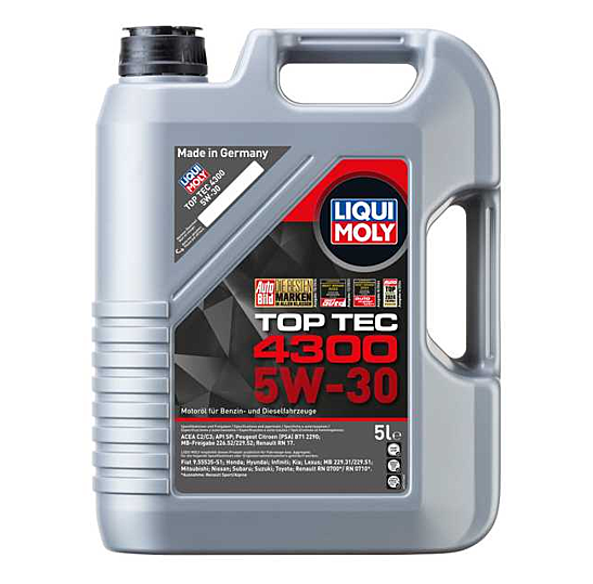 Top Tec 4300 5W-30 5 Litre Motor Yağı (2324) RN 17 Onaylı