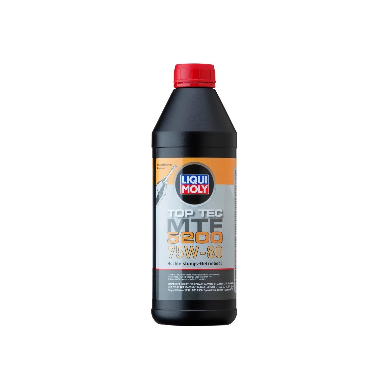 Top Tec MTF 5200 75W-80 Şanzıman Yağı 1 Litre (20845)