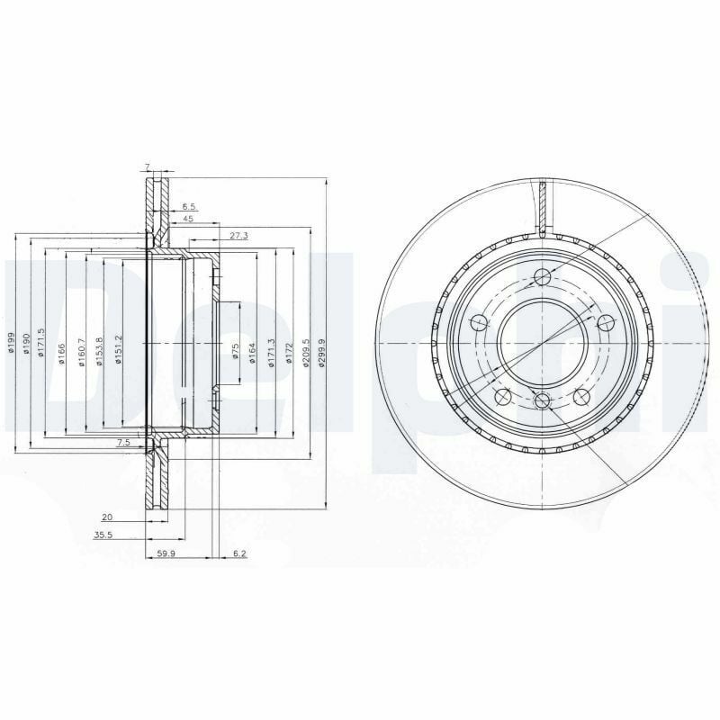 Disk Arka 04-1-Seri-3-Seri (E81-E87-F20-F21-F30-F80-E90-E91) Kaplamalı