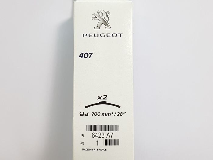Peugeot 407 2005-2011 Ön Silecek Takım Orijinal