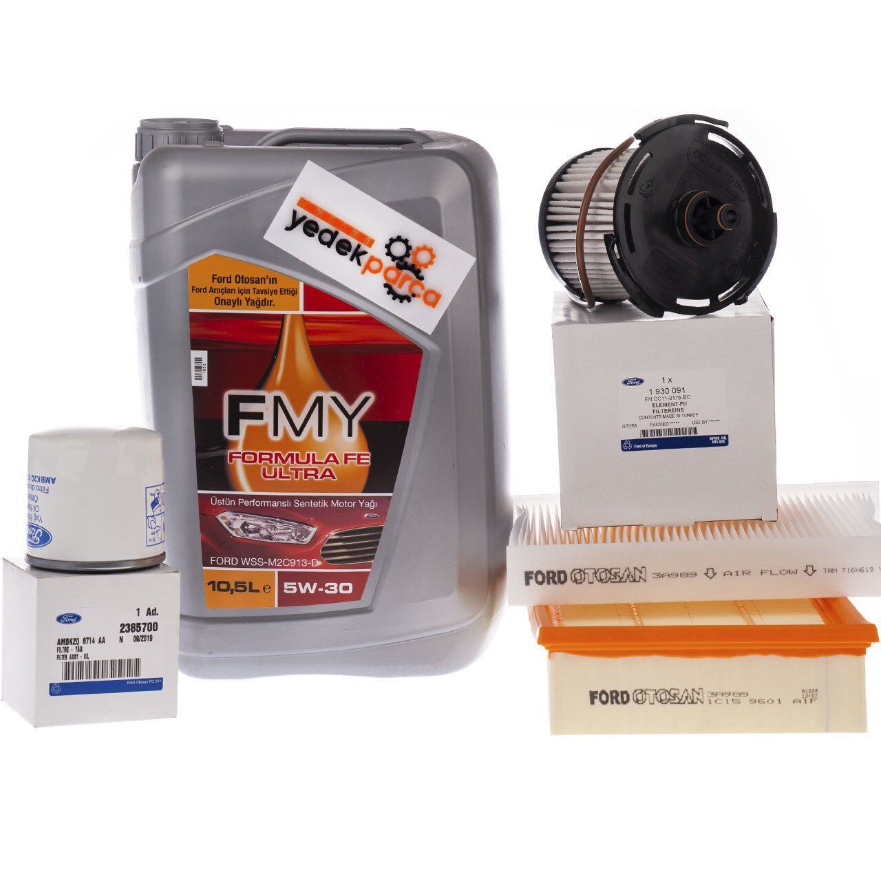Ford V347 Transit 2007-2011 2.4 Enjektor Keçe Ve Pul Takımı (4 Adet) Yan Sanayi