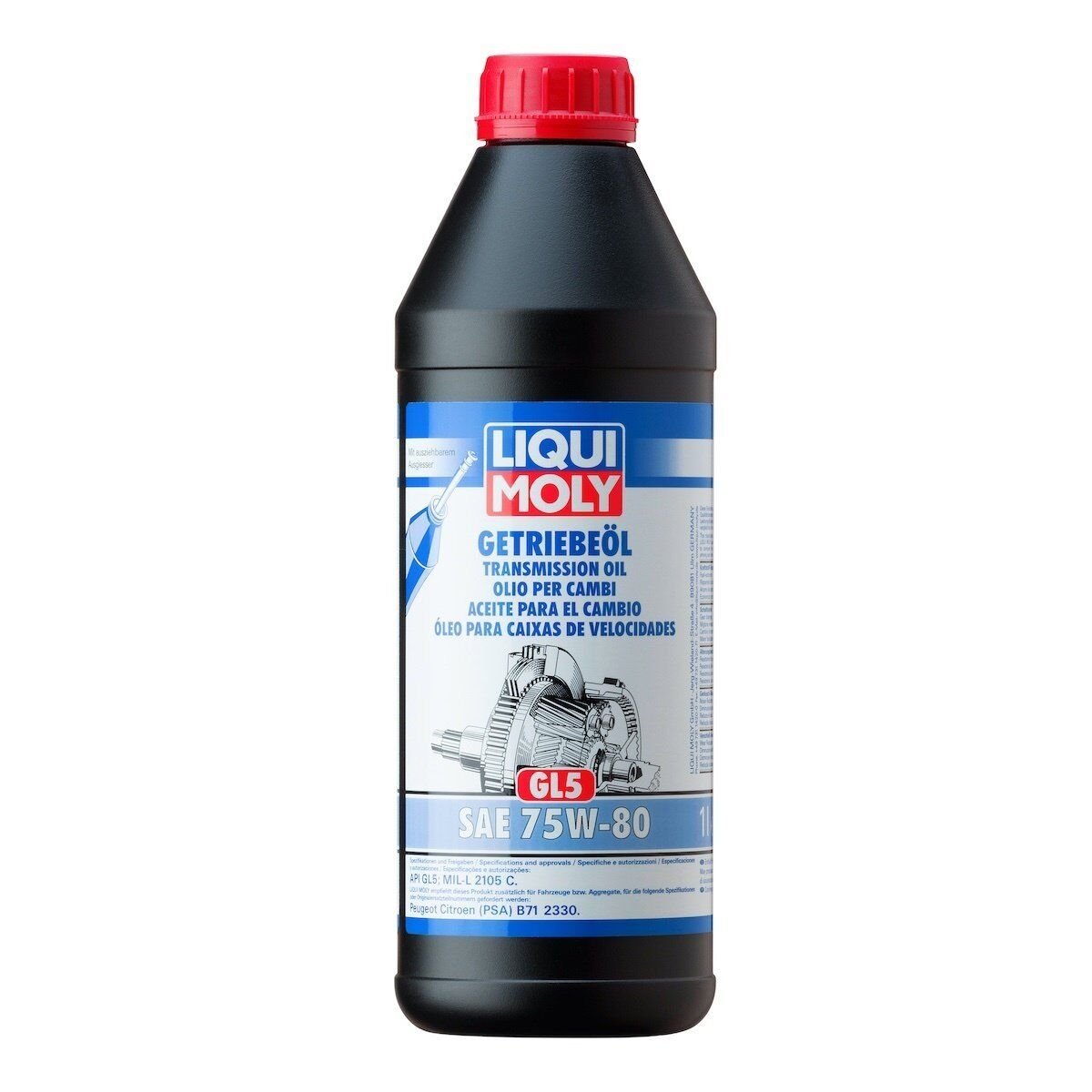 Yarı Sentetik GL5 75W-80 Dişli Şanzıman Yağı 1 Litre (3658)