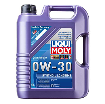 LIQUI MOLY 0W30 Motor Yağı Synthoil Longtime 5 Litre (8977)