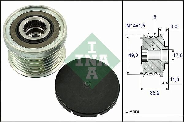 Bmw F30 Kasa 320i ed Alternatör Şarj Dmo Kasnağı
