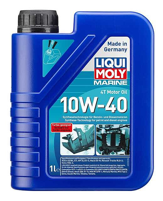 LİQUİ MOLY Marine 4T Motor Yağı 10W-40 1 Litre 25012