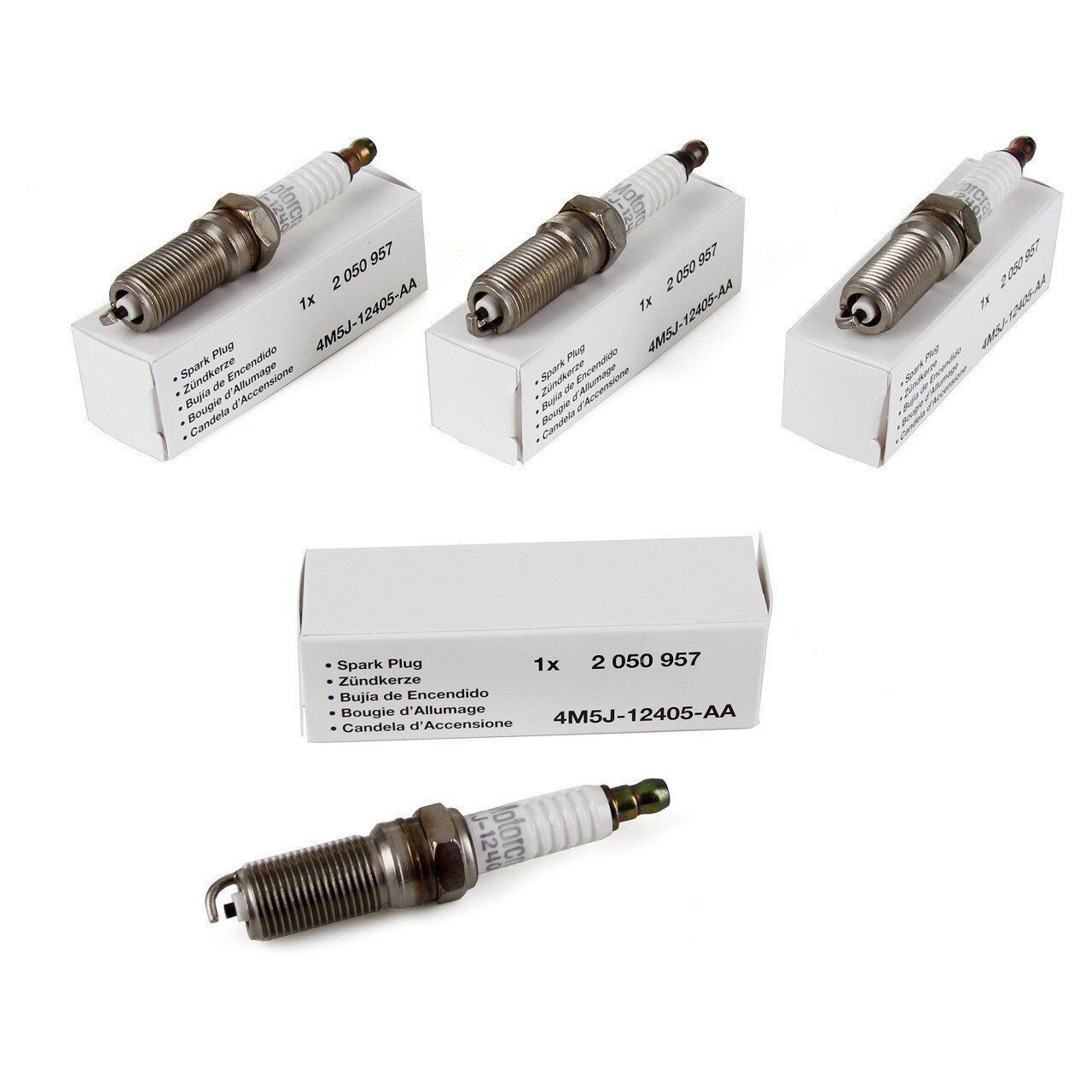 Fiesta 2012-2018 1.25-1.4- 1.6 Benzinli Buji Takımı (4 Adet) Motorcraft Orijinal