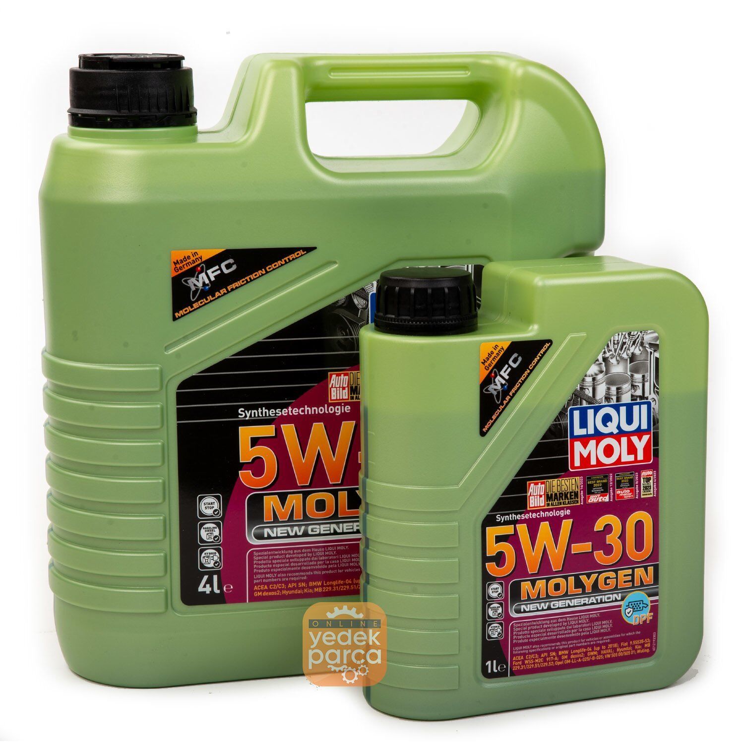 LIQUI MOLY 5W30 DPF Motor Yağı Molygen New Generation 5 Litre (21225 - 21224 )