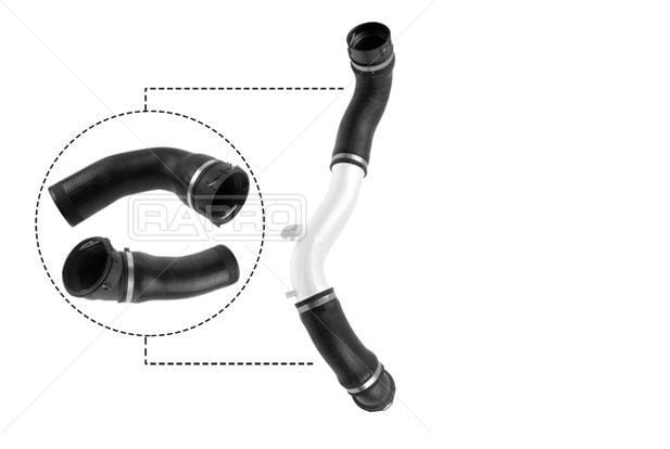 Bmw E60 Kasa 520d M47N2 Motor Sol İnterkol Hortum Takımı