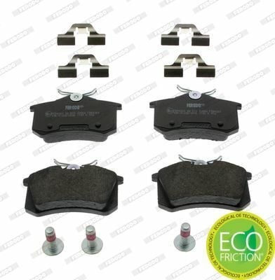 Arka Fren Balatası Golf IV Bora Audi A1 A3 A4 A6 A8 Altea Cordoba Ibiza III IV V / Megane II III Megane IV Hb Fluence / C3 P307 P1007 Partner II Berlingo II C3 Picasso C3 III Ds3 P207 1,4I 1,6I 16V 2,0I 2,0Hd P308 C4 P807 C8