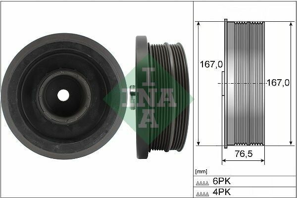 Krank Kasnağı BMW E81 E87 E46 E90 E91 E60 E61 E83 M47 N