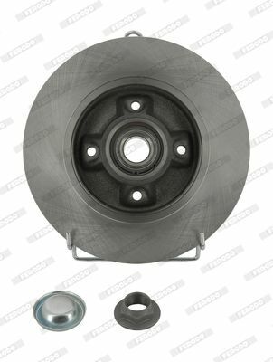 Disk + Rulman Arka (Ad) 08-Partner-Brl-C4.Pcs 1.6Hdi (1.Disk + 1.Rlm) Kutu Fıyat Tek