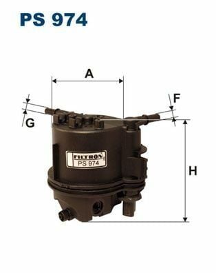 Mazot Filtresi 01-206-307 1.4Hdi (Isıtıcı Gırıslı)