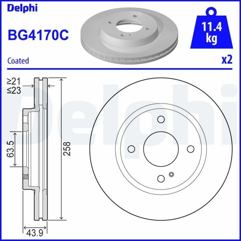 Disk On 09-Fiesta 1.4İ-TDCI-1.6İ-TDCI Kaplamalı