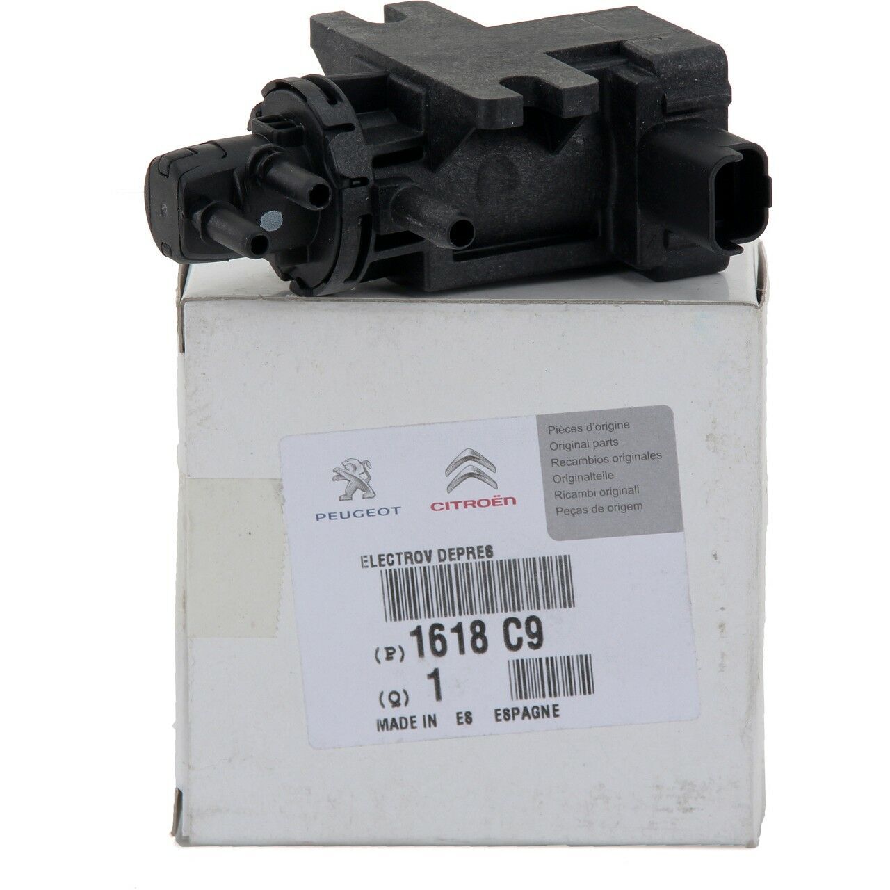 Citroen Berlingo 2003-2019 1.6 Hdi Turbo Selenoid Elektrovana Valfi Siyah Renk