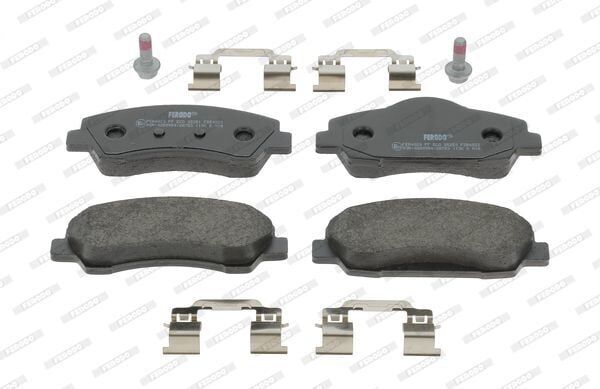 Ön Fren Balatası P301 C Elysee Eb2 (1,2Vtı 12V) / Ec5 (1,6Vtı 16V) P308 II 2013-(Mando Tipi)