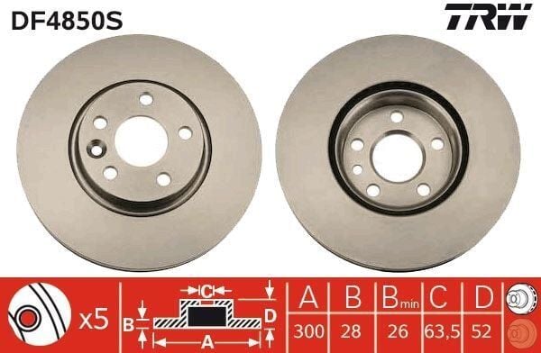 Disk On (Ad) 08-Mondeo-Smax