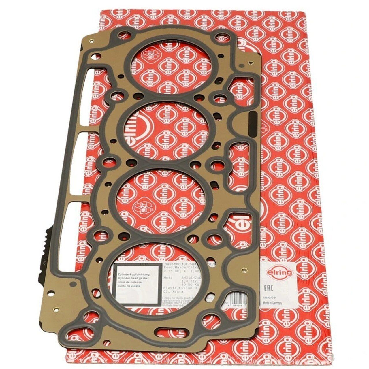 Peugeot 206 1.4 Hdi Dizel Silindir Kapak Contası Orijinal 5 Kertik 1.45 MM