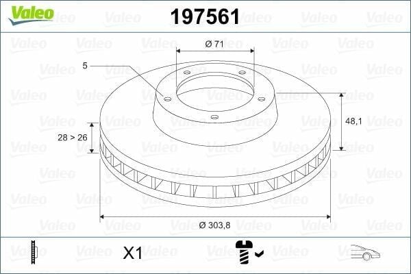 Disk On (Ad) 11-Pt.308-407-508-C4.Picasso-C5 1.2Vti-1.6-2.0Hdi (Kutu-Fıyat=Tek)