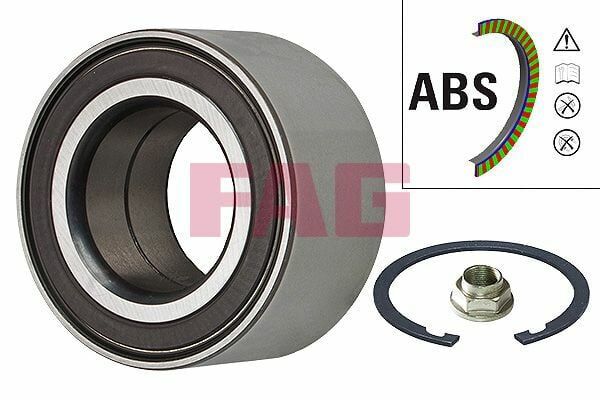 Aks Rulmanı Ön (Ford Fiesta VI 1.4Tdcı\1.5Tdcı\1.6Tdcı 08-\Courıer 14 -) (Mazda 2 07 -) Abs li
