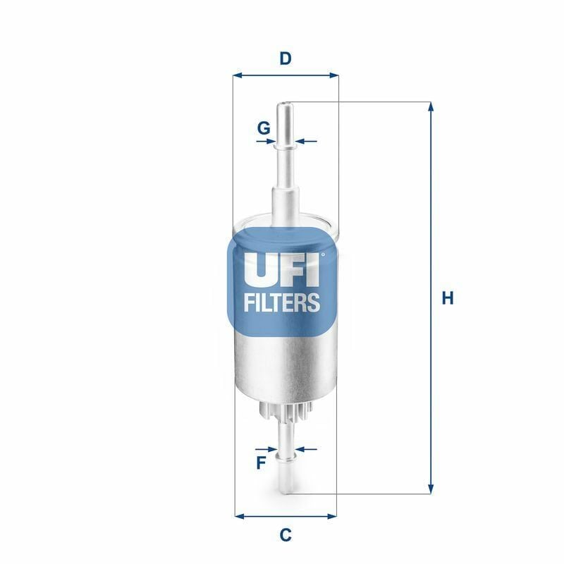 Benzin Filtresi (Ford Fiesta 1.4 / 1.6 Bnz 02 / Fiesta V-Fusion / Mazda 2 Serisi)
