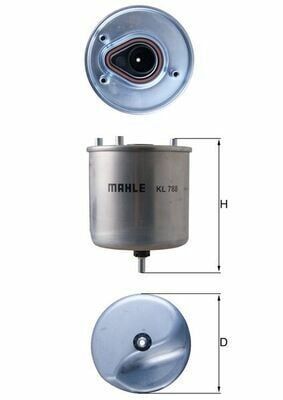 Mazot Filtresi 10-207-208-301-308-508-5008-C3-C4-C5-Prt-Brl 1.6Hdi