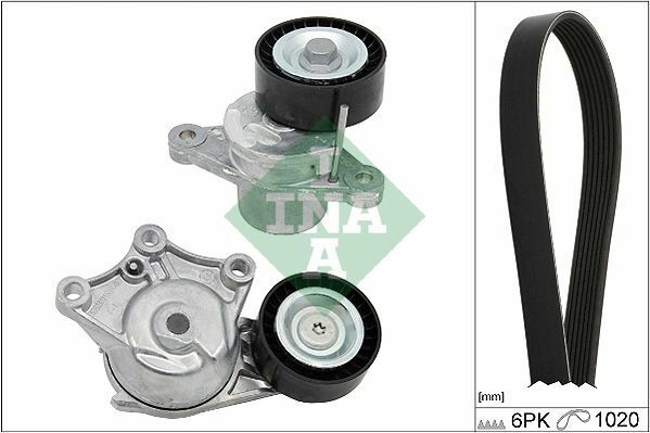 Kanallı Kayış Kit (2 Rulman + Kayış) Dv6c 208 308 508 3008 5008 Tepe Ds3 Ds4 Ds5 Berlingo