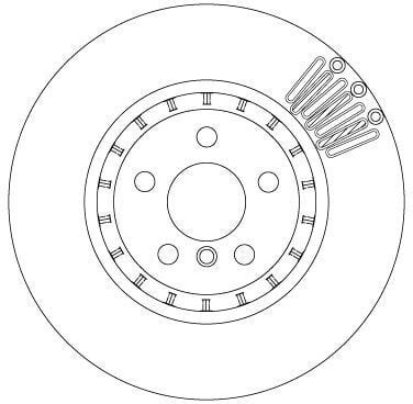 Fren Diski BMW G01 / 11 / 30 530 / 730-2.0 / D Arka