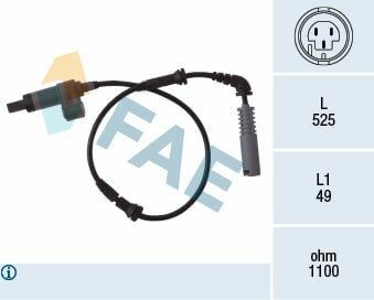 Sensör ABS E-46 Ön