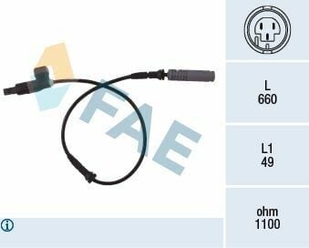 Sensör ABS E-36 Ön