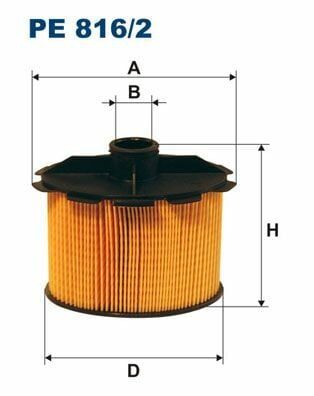 Mazot Filtresi 98-Partner-Brl Dw8-Dw8b