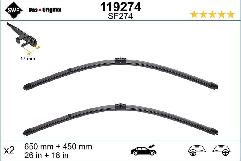 Silgi Süpürgesi Tk 65 + 45Cm 10-BMW.5S-7S