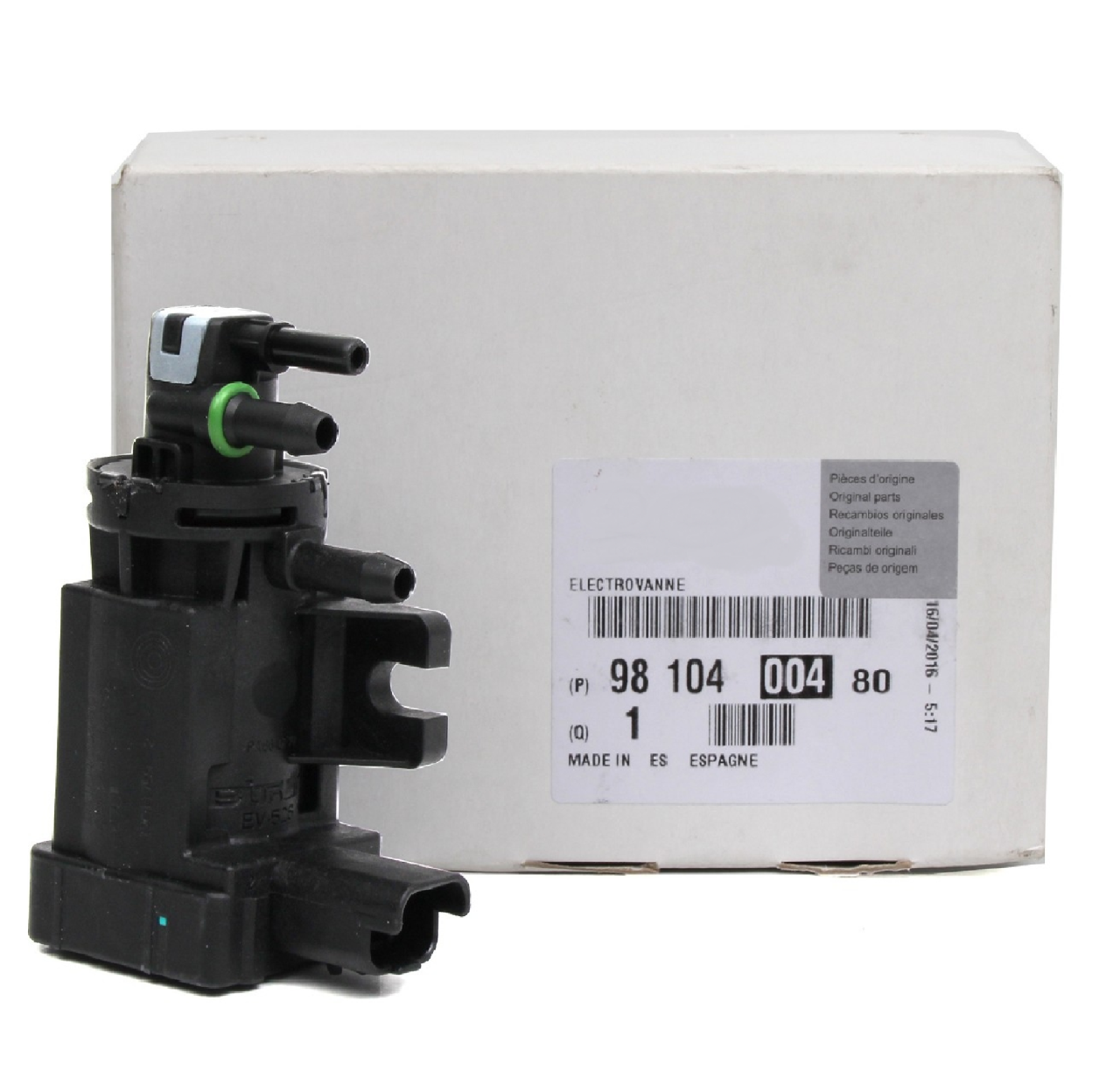 B-Max 2012-2016 Egr Selonoid Valfi (Turbo Basınç Valfi) Orijinal