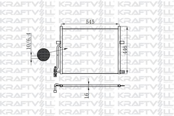 Klima Radyatörü BMW E46 M43 M52 M54 N40 N42 N45 Radyatörü Marka