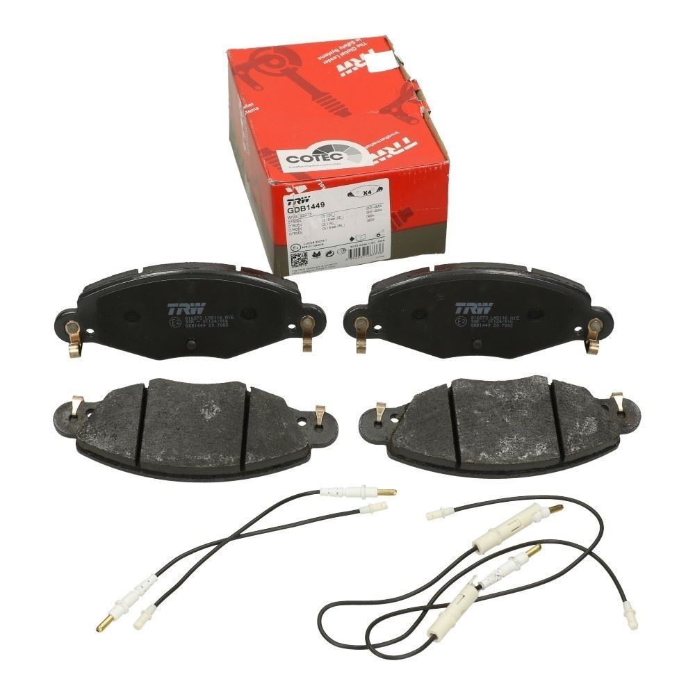 Citroen C5 2005-2008 Ön Fren Balata Takımı