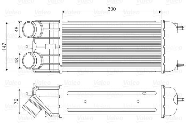 Turbo Radyatörü (Intercooler) 06-207-1007-C2-C3 1.6Hdi