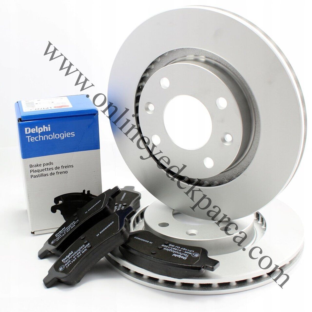 Peugeot 2008 2013-2019 Ön Fren Disk Takımı Ve Ön Fren Balata Takımı Delphi Marka Alman